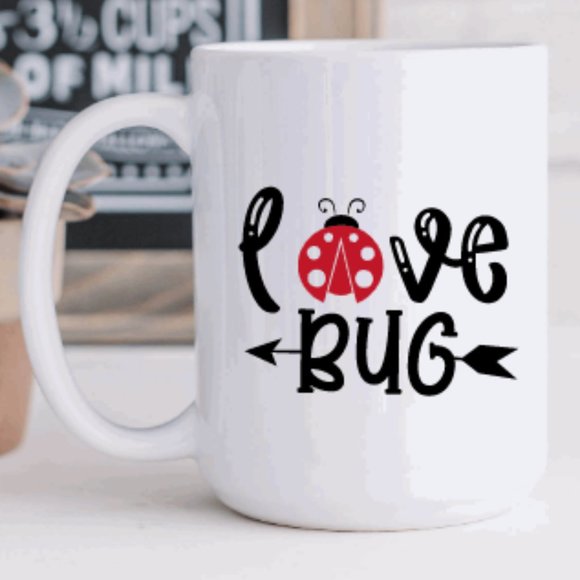 Love Bug 15oz Premium Mug - Picture 1 of 1